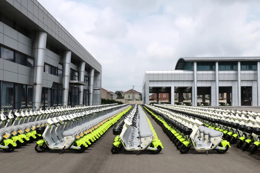 剛出廠的共享電動(dòng)車(chē) 剛出廠的共享電動(dòng)車(chē)